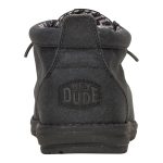 Wally Mid Stretch Canvas - Black/Black