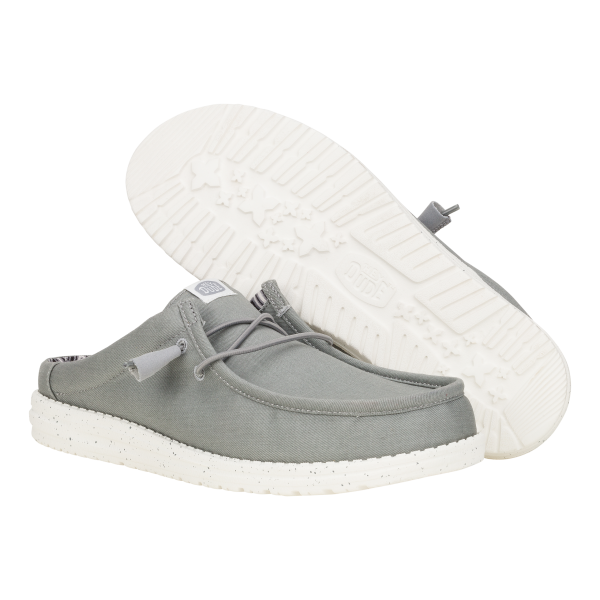Wally Slip Stretch Canvas - Grey