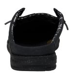 Wally Slip Stretch Canvas - Black/Black