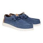 Wally Palm Jute - Navy Blazer/Chili Red