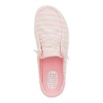 Wendy Slip Terry Stripe - Stripe Pink/White