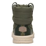 Camden Cuff Nylon Quilt - Dark Olive