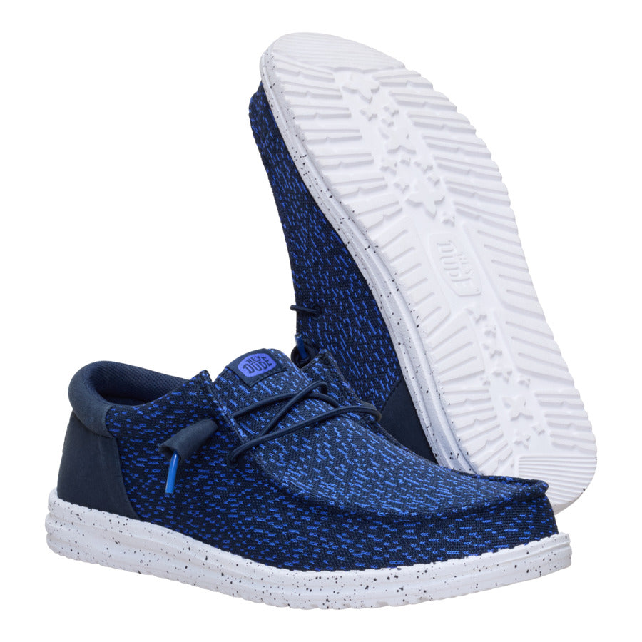 Wally Funk Stretch Speckle - Navy Blazer/Multi - Image 3