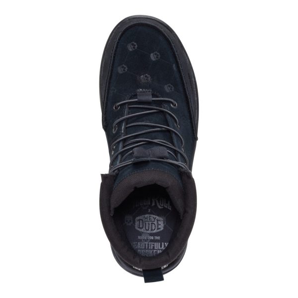 Jelly Roll Bradley Suede - Black/Black Oyster